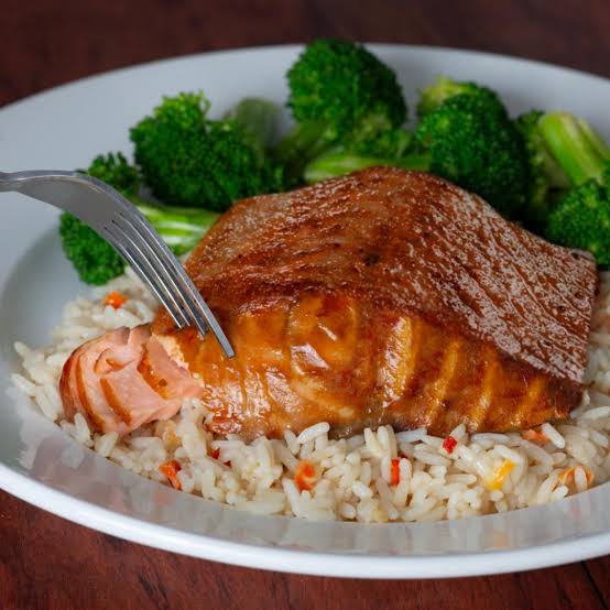 Bourbon salmon